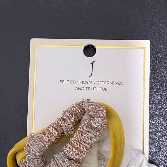 Nordstrom Initial D Embroidered Mini Christmas Stocking Scrunchies Holiday Gifts - Picture 7 of 8